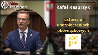 Rafał Kasprzyk  ustawa o ubezpieczeniach obowiązkowych [upl. by Diamond]