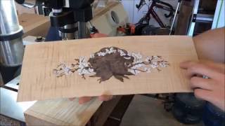 Marquetry Panels with Fish Glue [upl. by Arielle]