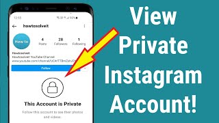 Is it Possible To View Private Instagram Account Without Following Them  Howtosolveit [upl. by Aenyl]