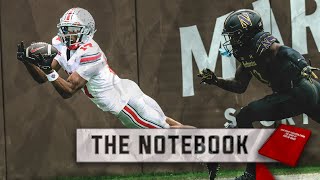 THE Notebook Ohio State handles business in unique environment at Northwestern [upl. by Cilo]