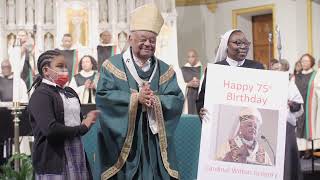 Cardinal Wilton Gregorys 50th Anniversary of Priesthood Ordination  With Us In Washington [upl. by Arekat913]