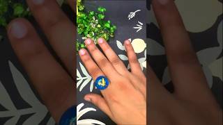 Beautiful Name Initial Resin Ring  Resin Jewellery Making Tutorial with DropBond 450 UV Resin [upl. by Nyladgam]