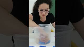 fazendo geléca mágica diy magic jelly animais aquáticos [upl. by Awad]