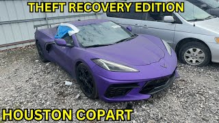 THEFT RECOVERY EDITION HOUSTON COPART STILL WORTH IT [upl. by Siladnerb291]