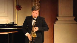 EBozza quotAriaquot for saxophone [upl. by Norreg427]