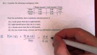 Conditional Probability  Example 1 [upl. by Gilmer]