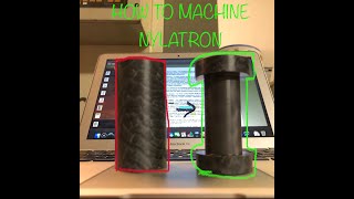 HOW TO MACHINE PLASTIC OR NYLATRON ON A CNC LATHE OR MANUAL LATHE [upl. by Aicenra]