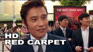 Red 2 Premiere Byunghun Lee Interview  ScreenSlam [upl. by Nyrhtac]