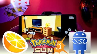 Pokémon Sun Android  Citra 3DS Android  Nintendo 3DS Emulator 2023 [upl. by Imiaj]