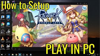 How to play Ragnarok Mobile Eternal Love in PC [upl. by Annayehc208]