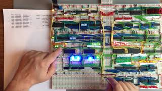 My Ben Eater inspired homemade 8bit CPU  Part 4 RAM [upl. by Assila616]