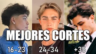 MEJORES CORTES de CABELLO para HOMBRES de 2023 según tu EDAD [upl. by Stefan]