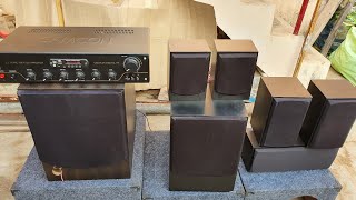 51 Amplifier Full package Low Cost  Audio test [upl. by Gniliem]