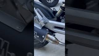 2023 Grom new Zoom full exhaust with revs  Easy install grom gromlife motorcycle zoomexhaust [upl. by Mahda]