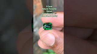 Natural Tsavorite Garnet from Tanzania 🇹🇿 301 Carat Exceptional Quality Stone [upl. by Rovert]