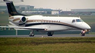 Embraer Legacy 600 Private Jet Transatlantic Takeoff [upl. by Daphie]