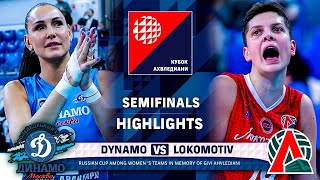 Dynamo vs Lokomotiv  SemiFinals  Highlights  Russian Ahvledianis Cup [upl. by Leirza]