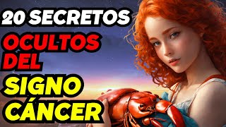 20 Secretos Ocultos del Signo Cáncer Que Debes Conocer en 2024 [upl. by Nyla45]