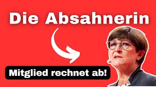 SPDMitglied rechnet mit Saskia Esken ab Darum geht es ihr wirklich [upl. by Keeler192]