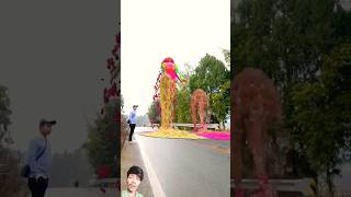 Big stand sculpture catwalk6🤯3D Special Effect  3D Animation shorts vfxhd vfxhd [upl. by Chyou]