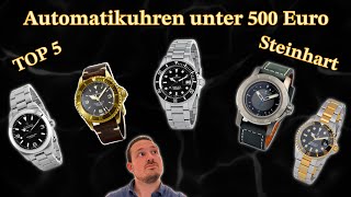 Beste Automatikuhren unter 500 Euro  Steinhart Edition [upl. by Latisha]