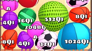 Blob Merge 3d Gameplay Satisfying game  Merge Game  17 [upl. by Aelem844]