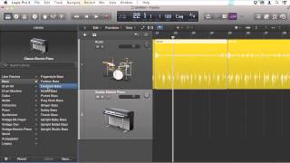 Drums Beats and Rhythms in Logic Pro X Advanced Drummer [upl. by Aiuqat]