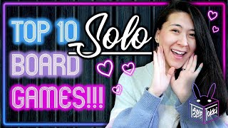 TOP 10 ✨SOLO BOARD GAMES✨2023 🎉 [upl. by Tronna]