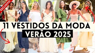 🔴COMO USAR OS 11 VESTIDOS DA MODA NO VERÃO 2025 [upl. by Oiralih272]