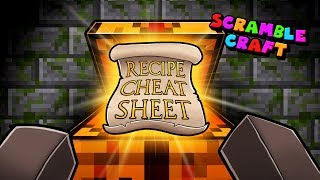 Minecraft  I FOUND SECRET RECIPE CHEATS Scramble Craft [upl. by Adrian]