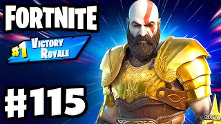 Kratos God of War Duos 1 Victory Royale  Fortnite  Gameplay Part 115 [upl. by Mishaan]