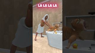 My Cat Vs Water 😾 Animation Meme shorts memes 3danimation blender funny [upl. by Leiuqeze]