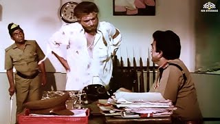 अबे हवलदार तू पंखा चालू कर और तुम फ़ोन लगाओ । kader khan comedy scenes [upl. by Crispas654]