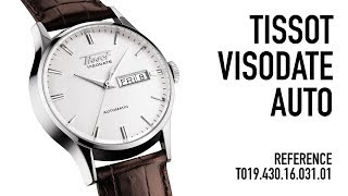 Tissot Visodate T0194301603101 Watch Review [upl. by Hanleigh]