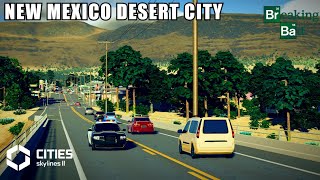 Building a Realistic Desert City in Cities Skylines 2  Downtown Industry Farming Utilities [upl. by Eltrym]