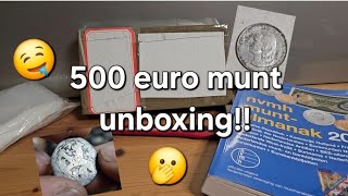 €500 euro zilver Munten unboxing provinciaal en jonger😲 [upl. by Dnivra468]