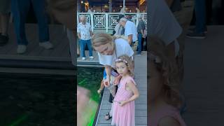 feeding tarpons in Fort Lauderdale кормим тарпонов fortlauderdale miami [upl. by Itra]