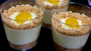 Mango delight Recipe॥Easy dessert Recipe livecooking Shawonsstudio [upl. by Fredenburg687]