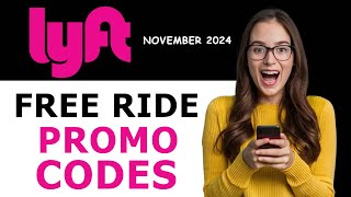 Lyft Free Ride Promo Codes December 2024  Get Discount Coupon Code on Lyft [upl. by Ajile]