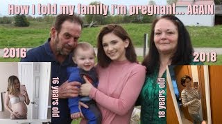 How I Told My Family I’m Pregnant AGAIN At 18  Advice Teen Mom Mckayla Adkins [upl. by Inah22]