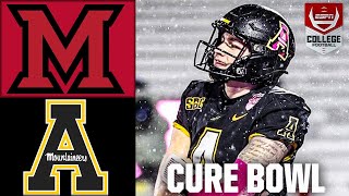 Cure Bowl Miami OH RedHawks vs Appalachian State Mountaineers  Full Game Highlights [upl. by Stalk]