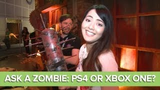 E3 2013 Ask a Zombie  PS4 or Xbox One [upl. by Aicats]