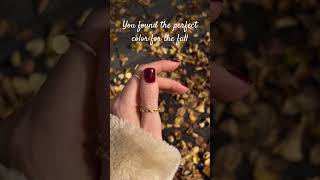 Color in the comments fall nails nagel gelnails nailtech [upl. by Wadesworth]