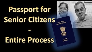 Passport application  Senior Citizens  passport process  Passport seva kendra visit  PSK [upl. by Aniad]