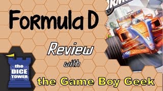 Formula D Review  with the Game Boy Geek [upl. by Lasyrc]