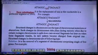 Regulation of Gene Expression  MutationMutagens diseases by mutation Part 2 [upl. by Fredericka]