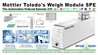 Mettler Toledos Weigh Module SPE [upl. by Harobed]