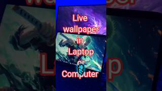 Live wallpaper in Laptop or Computer techvaidik wallpaper live [upl. by Harriman]