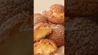 Choux Au Craquelin  Easy amp Yummy Recipe shorts [upl. by Lenette]