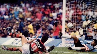 Flamengo 1 x 0 AtléticoMG 29111987 Jogo completo [upl. by Hallett304]